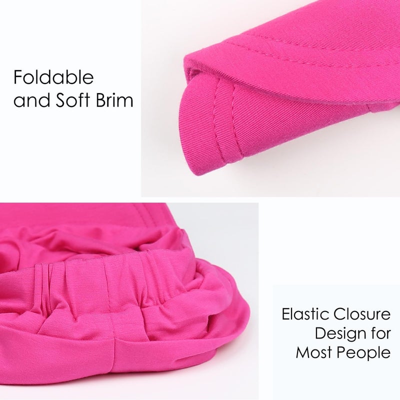 Alnorm Super Soft Breathable Viscose Slouch Hat Oversized Baseball Cap for Women - Image 5